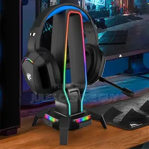 Support De Casque RGB Et Hub Usb