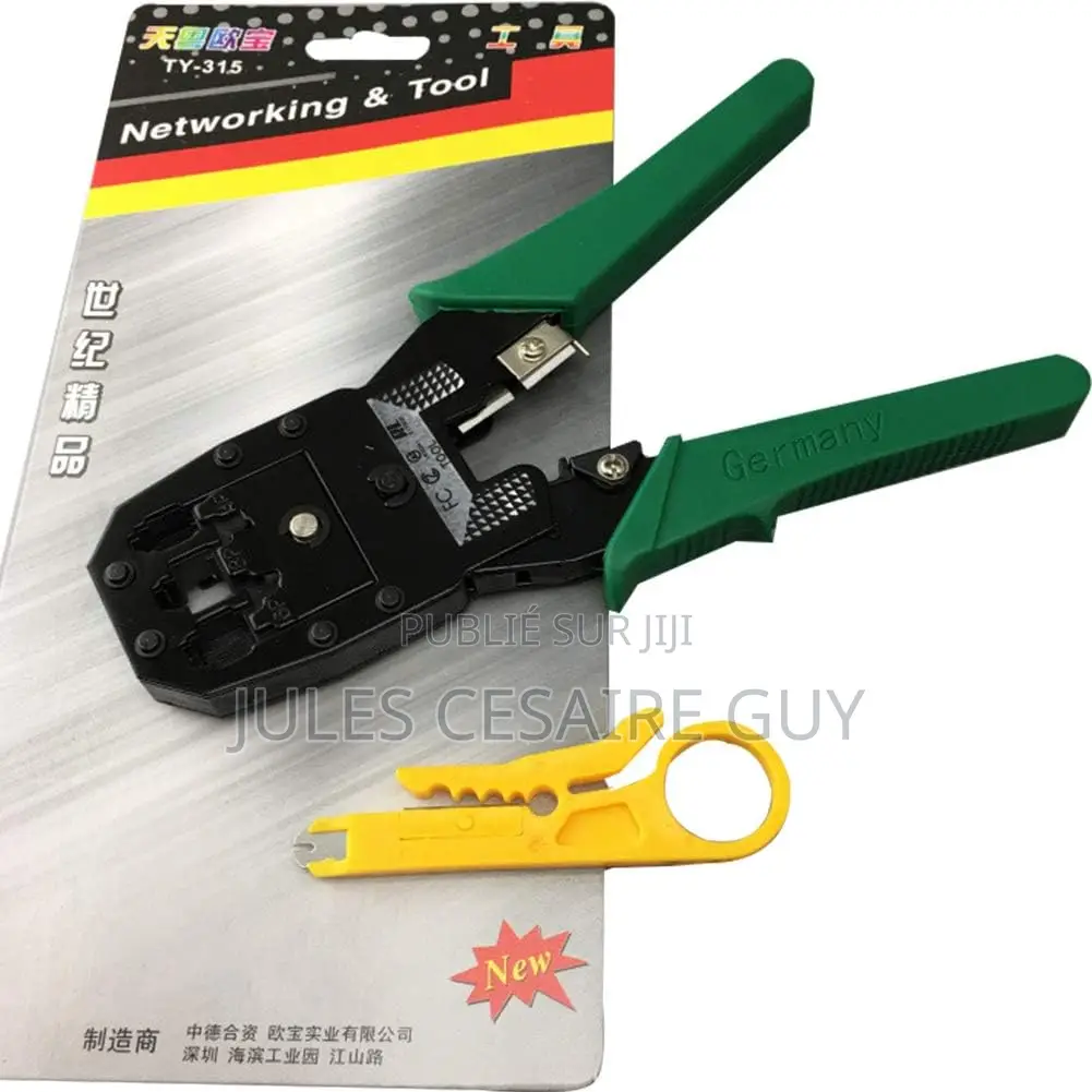 Pince À Sertir Multifonctionnelle 4p/6p/8p Pour Réseau