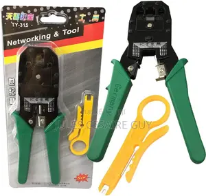 Pince À Sertir Multifonctionnelle 4p/6p/8p Pour Réseau