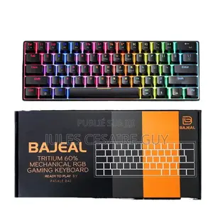 Clavier Mecanique Gaming RGB Filaire Bajeal 60 %