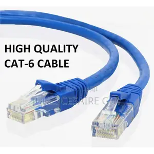 Cable Ethernet Cat6 50m, Cable Rj45 Haut Débit 1000mbps 250mhz,