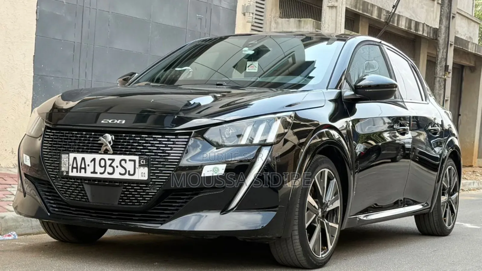Peugeot 208 2021 Noir