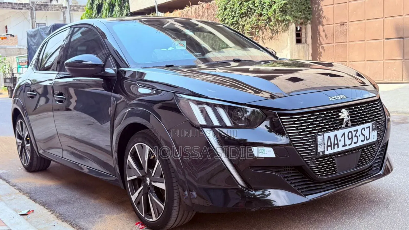 Peugeot 208 2021 Noir