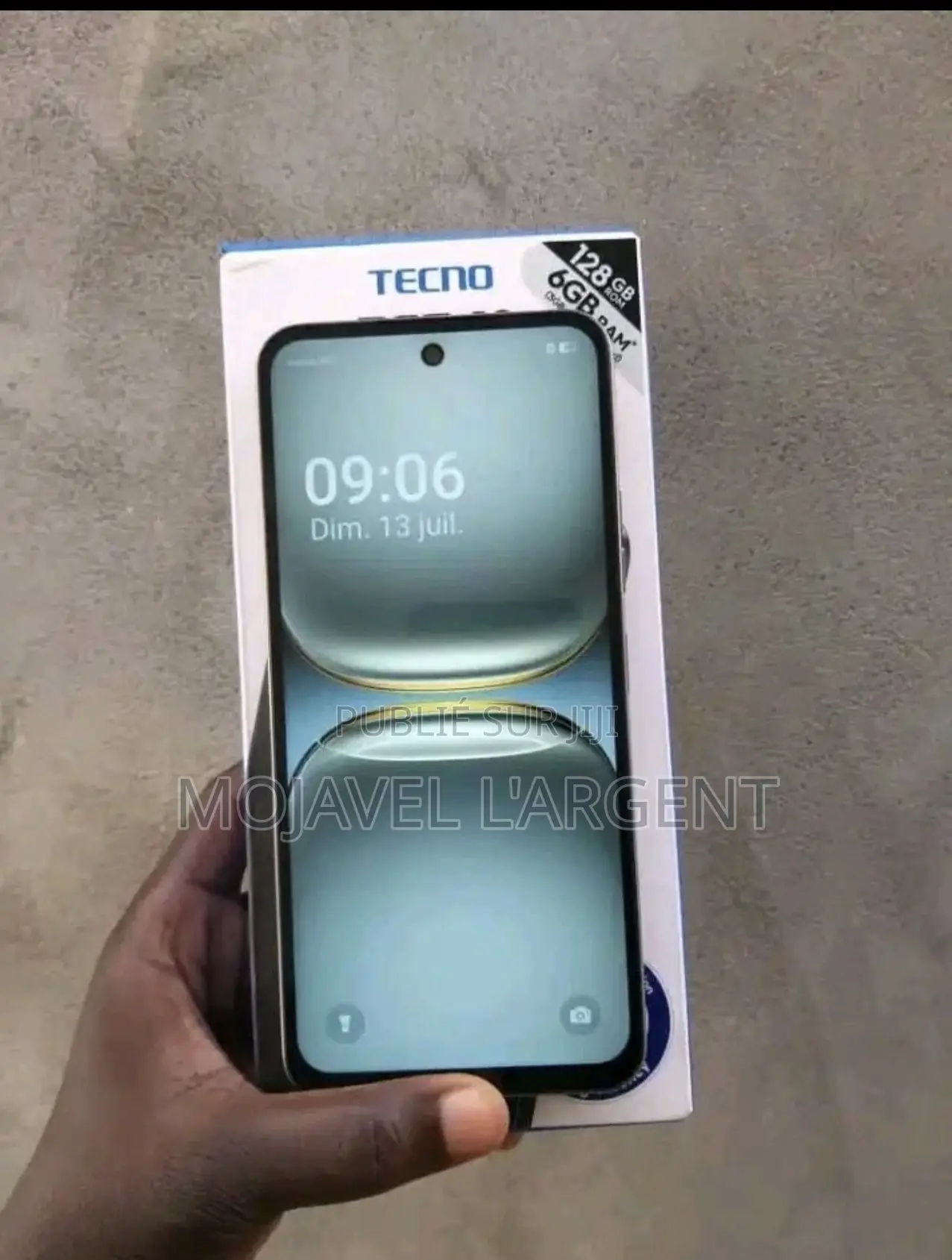 Nouveau Tecno Pop 10 128 GB Gris