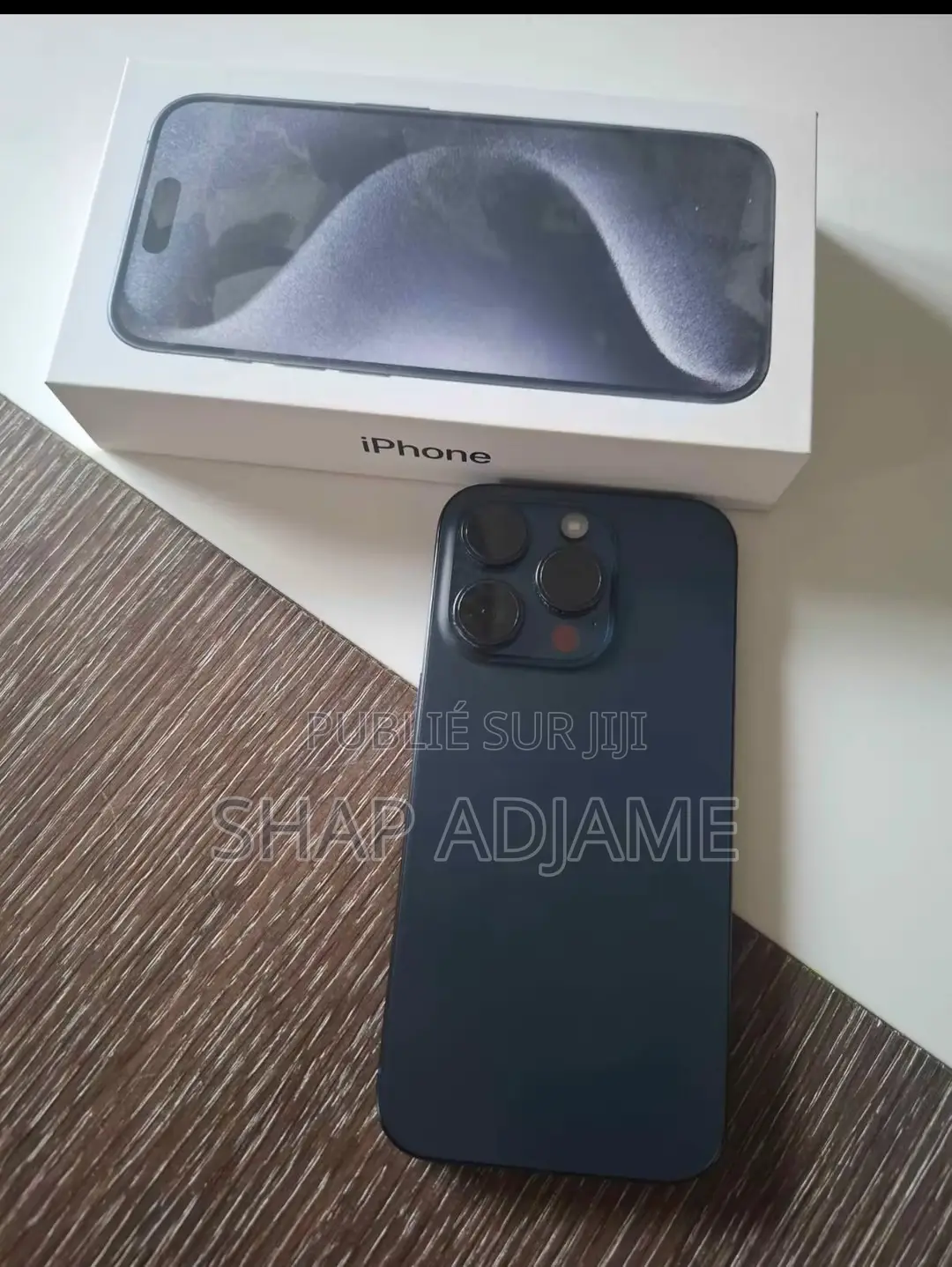 Nouveau Apple iPhone 15 Pro 256 GB Bleu