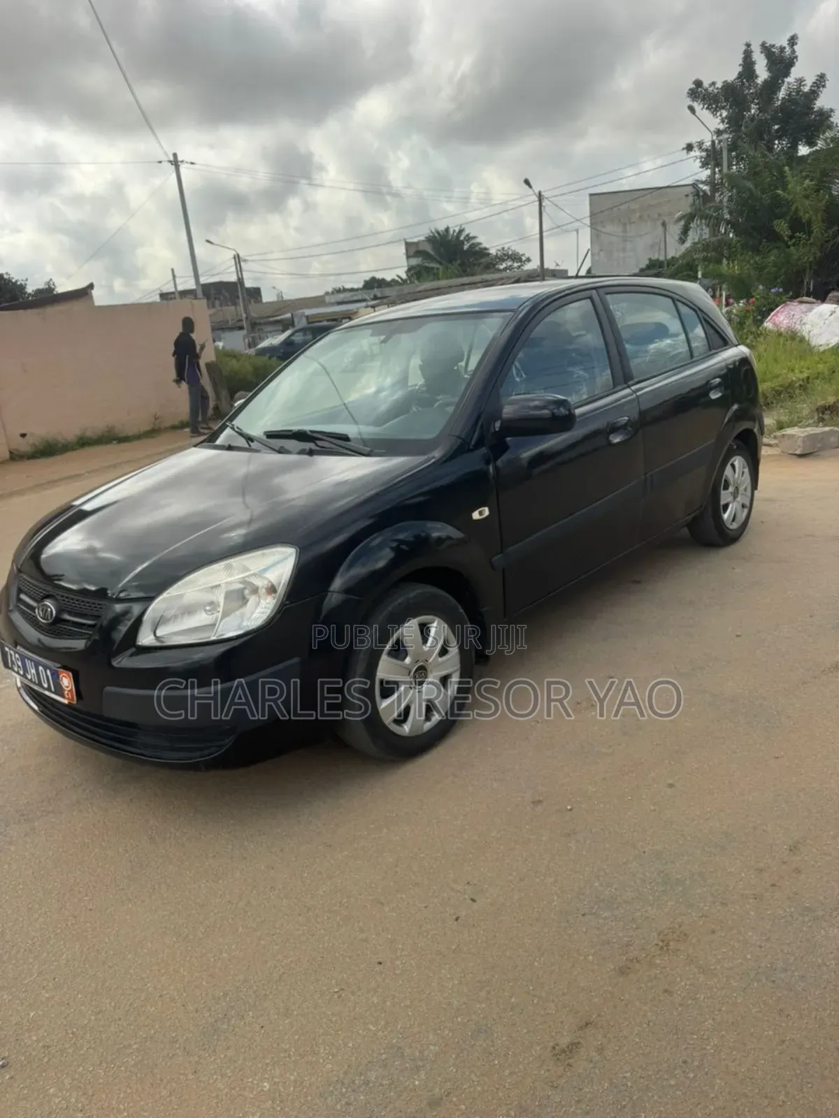 Kia Rio 2008 Noir