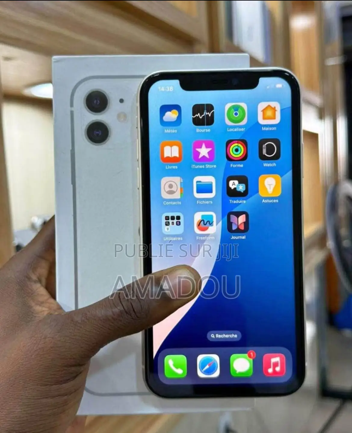 Nouveau Apple iPhone 12 128 GB Blanc