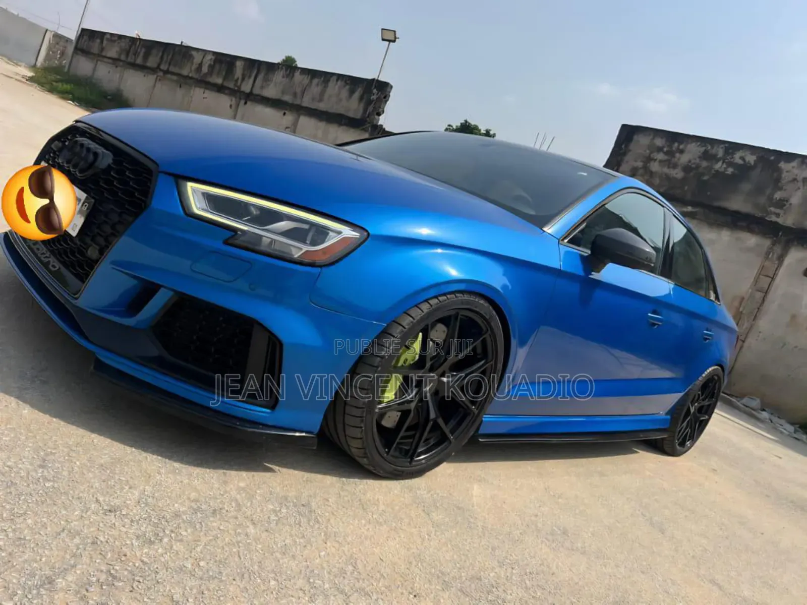 Audi RS3 2022 Bleu