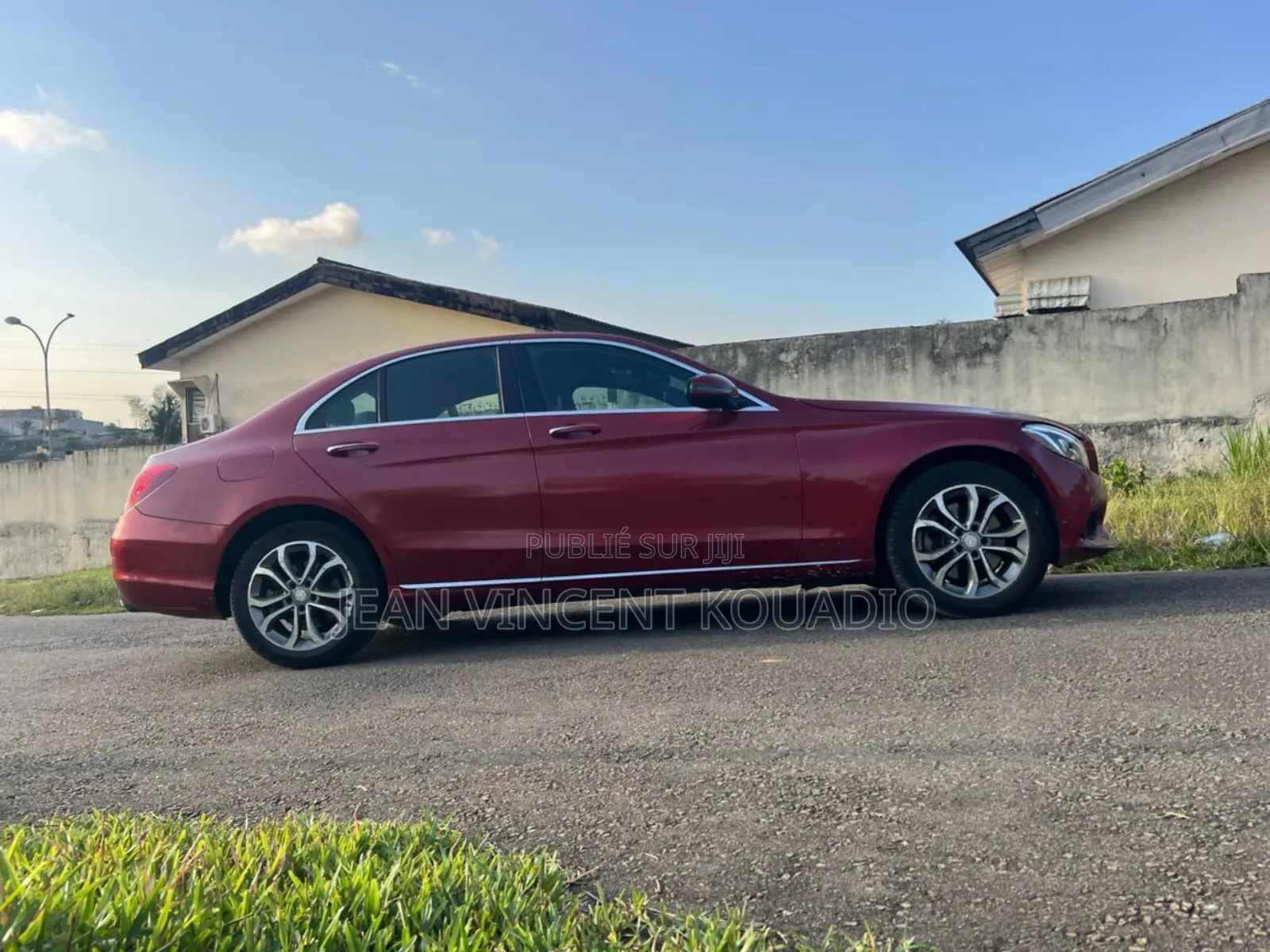 Mercedes-Benz C300 Sport 4Matic Sedan AWD (2.0L 4cyl 7A) 2017 Rouge