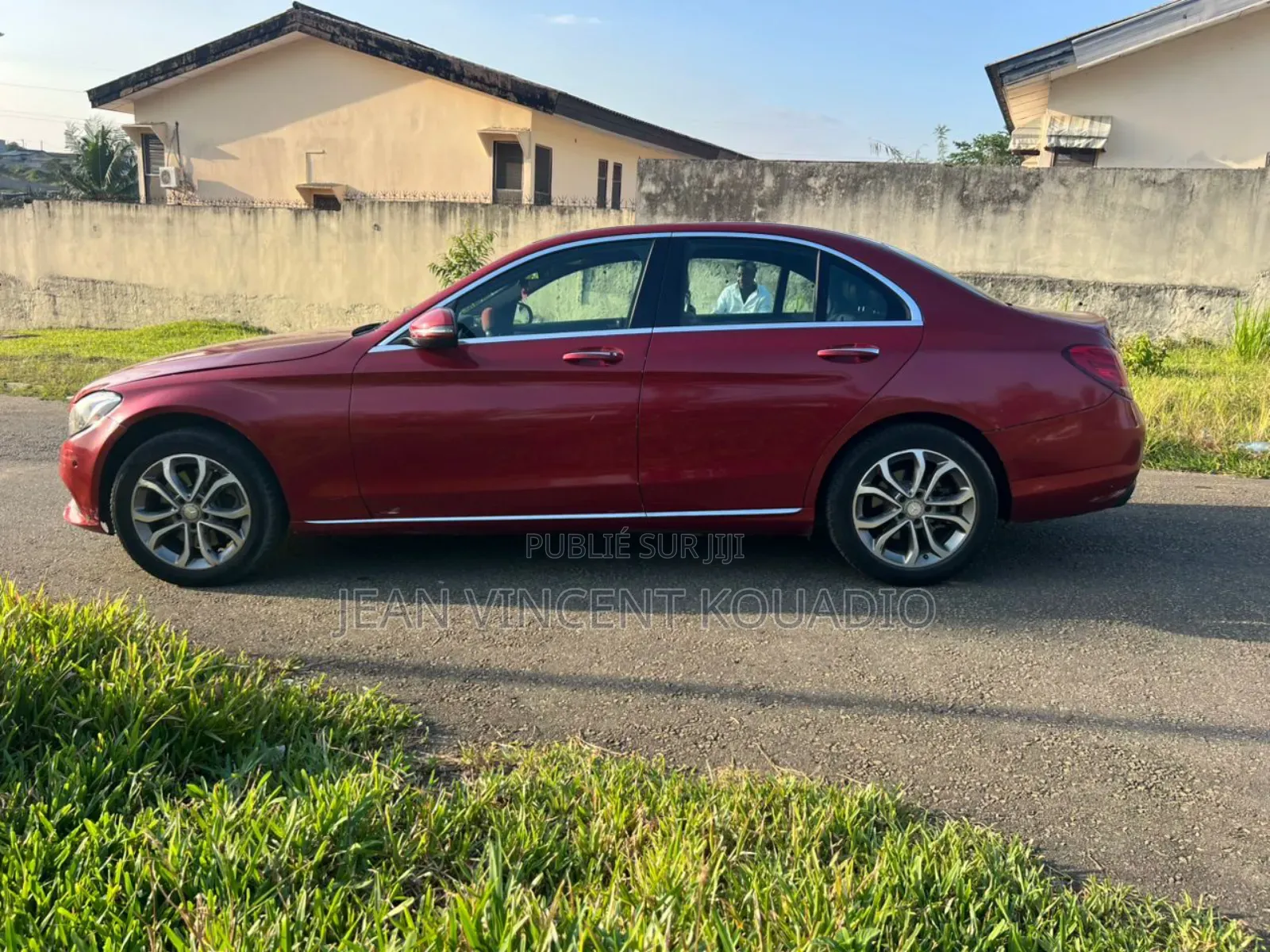 Mercedes-Benz C300 Sport 4Matic Sedan AWD (2.0L 4cyl 7A) 2017 Rouge