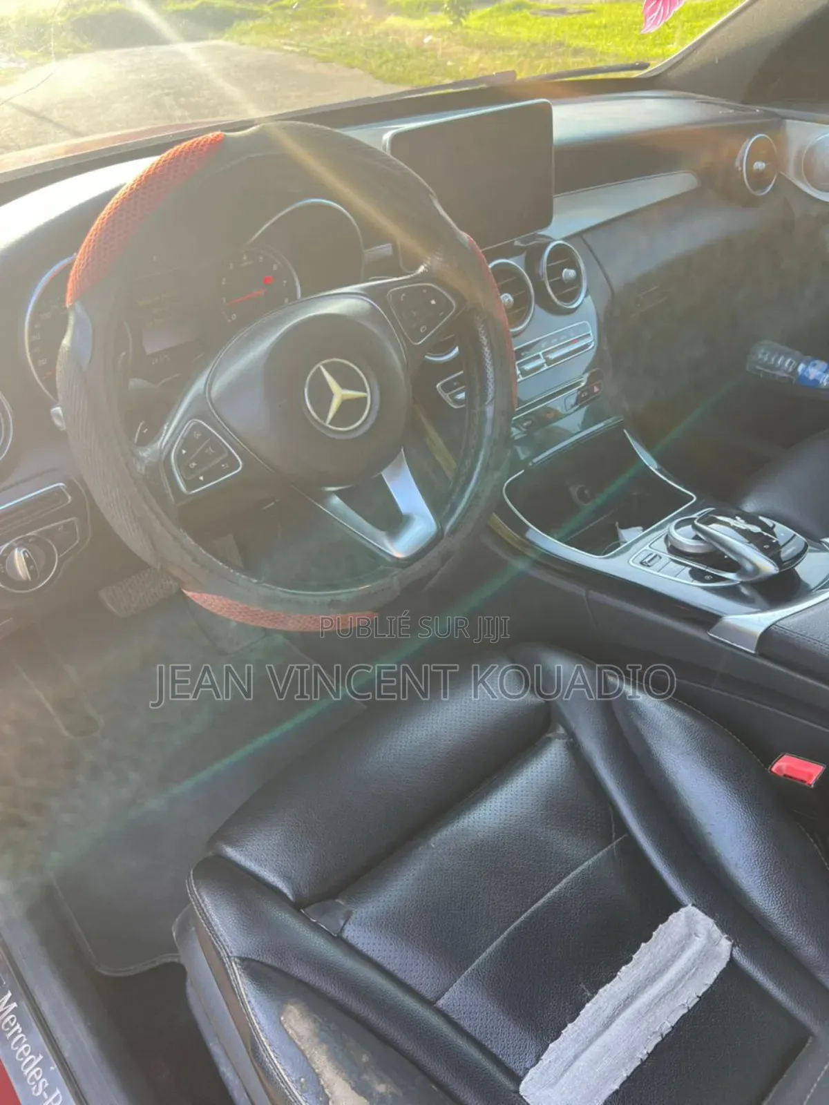 Mercedes-Benz C300 Sport 4Matic Sedan AWD (2.0L 4cyl 7A) 2017 Rouge