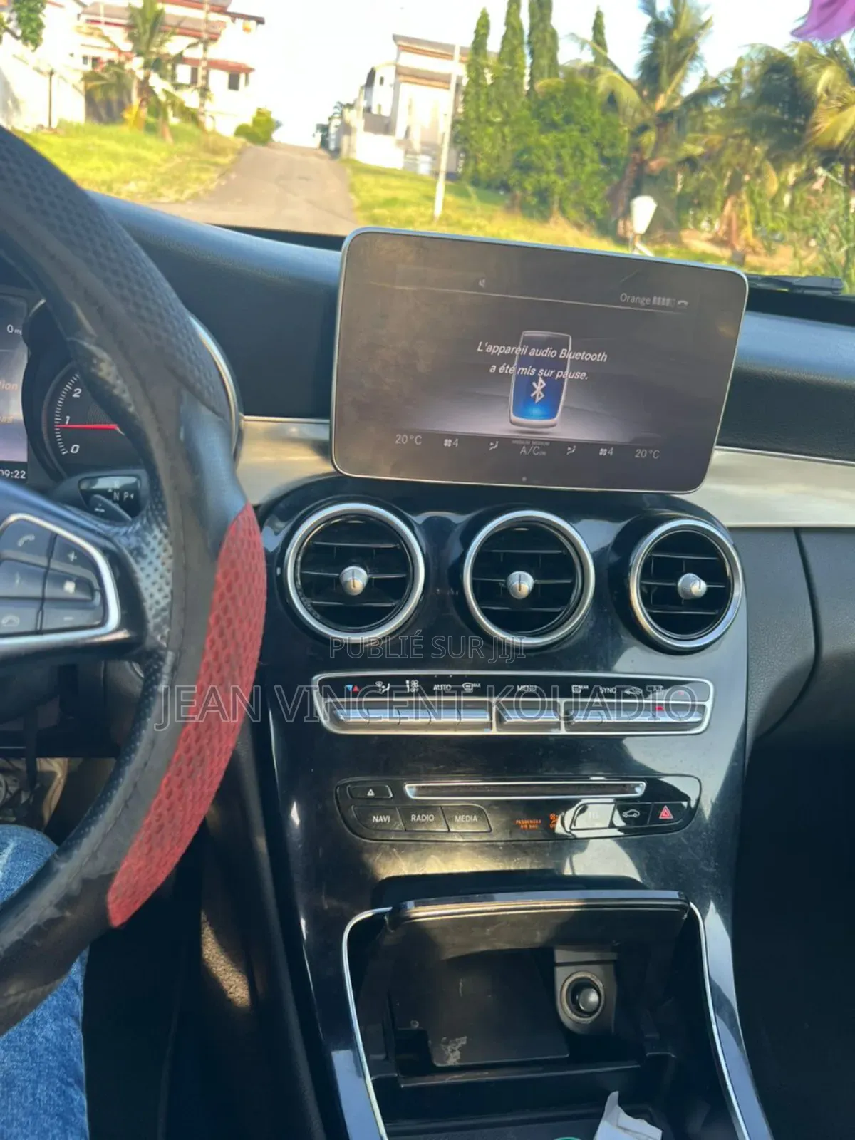 Mercedes-Benz C300 Sport 4Matic Sedan AWD (2.0L 4cyl 7A) 2017 Rouge