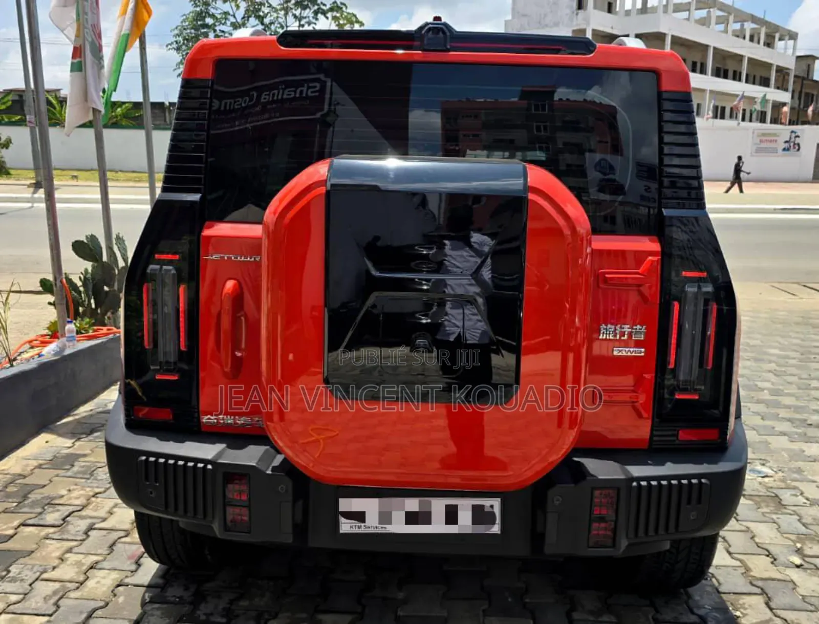 Nouveau Jetour T2 1.5 Hybrid AWD 2025 Rouge