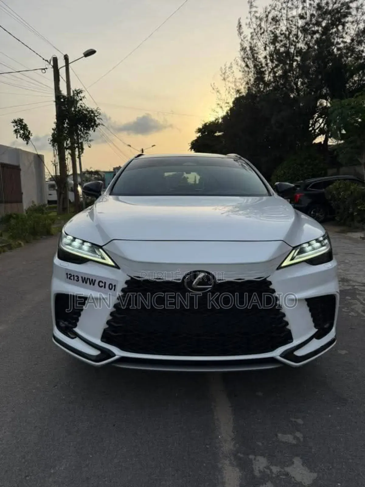 Nouveau Lexus RX 350 RX 350 F SPORT Handling AWD 2025 Blanc