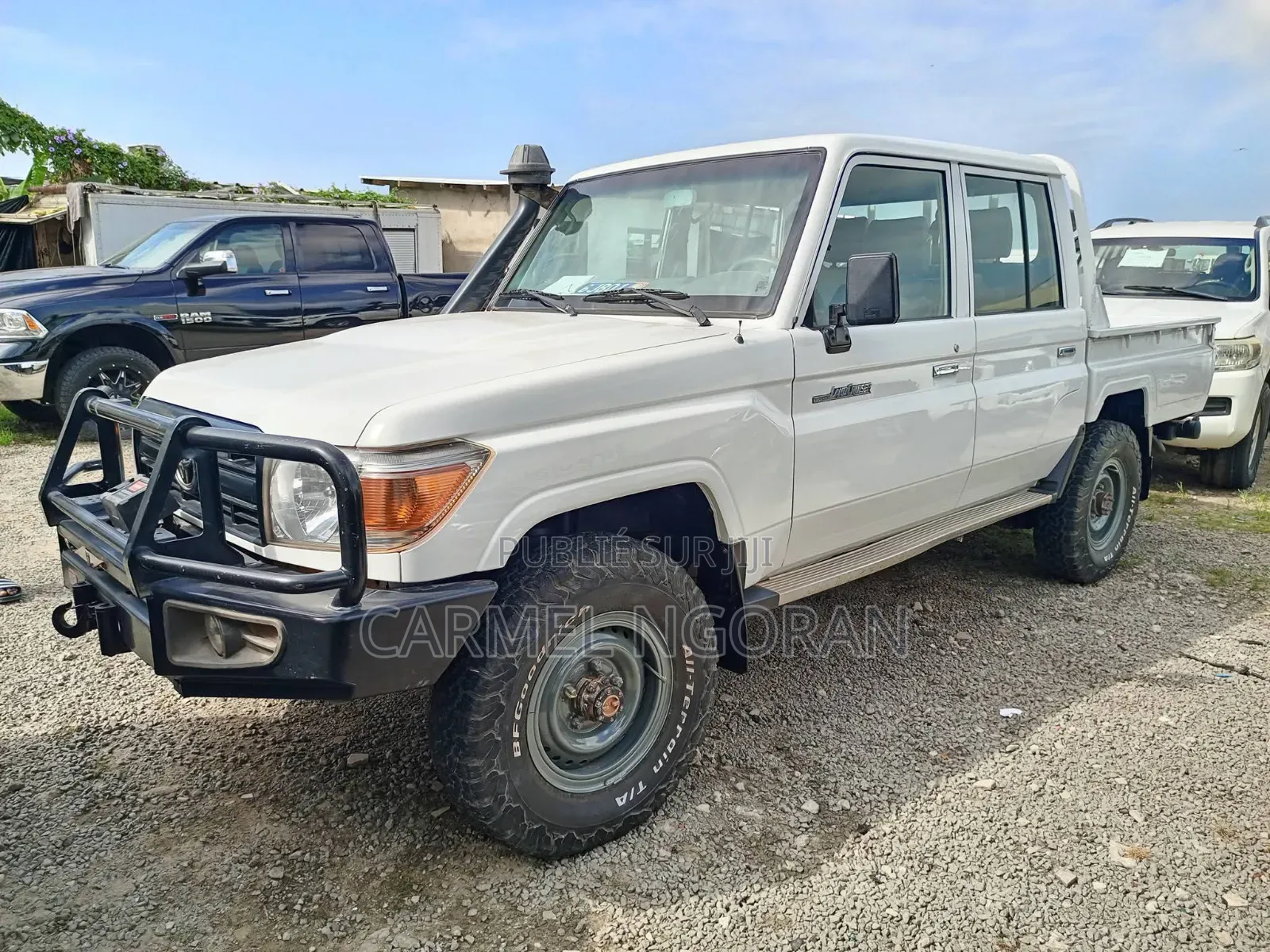 Toyota Land Cruiser 2018 Blanc