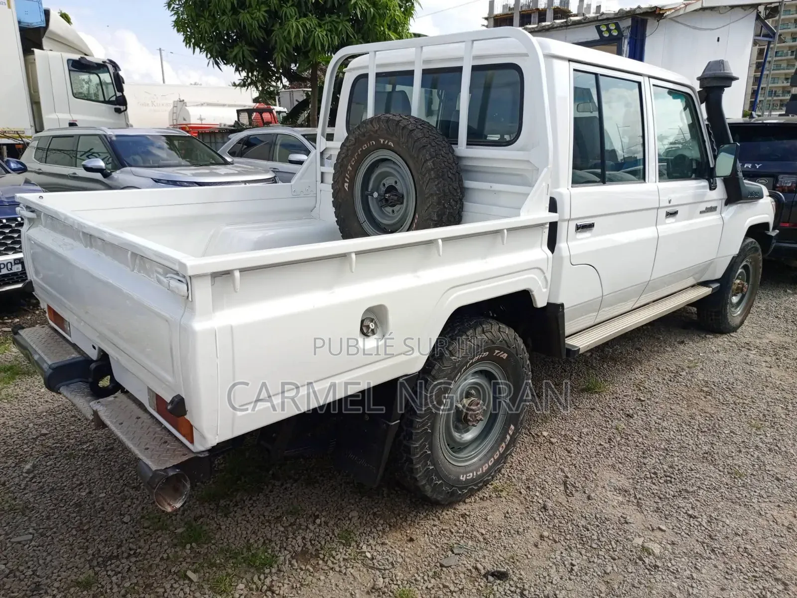 Toyota Land Cruiser 2018 Blanc