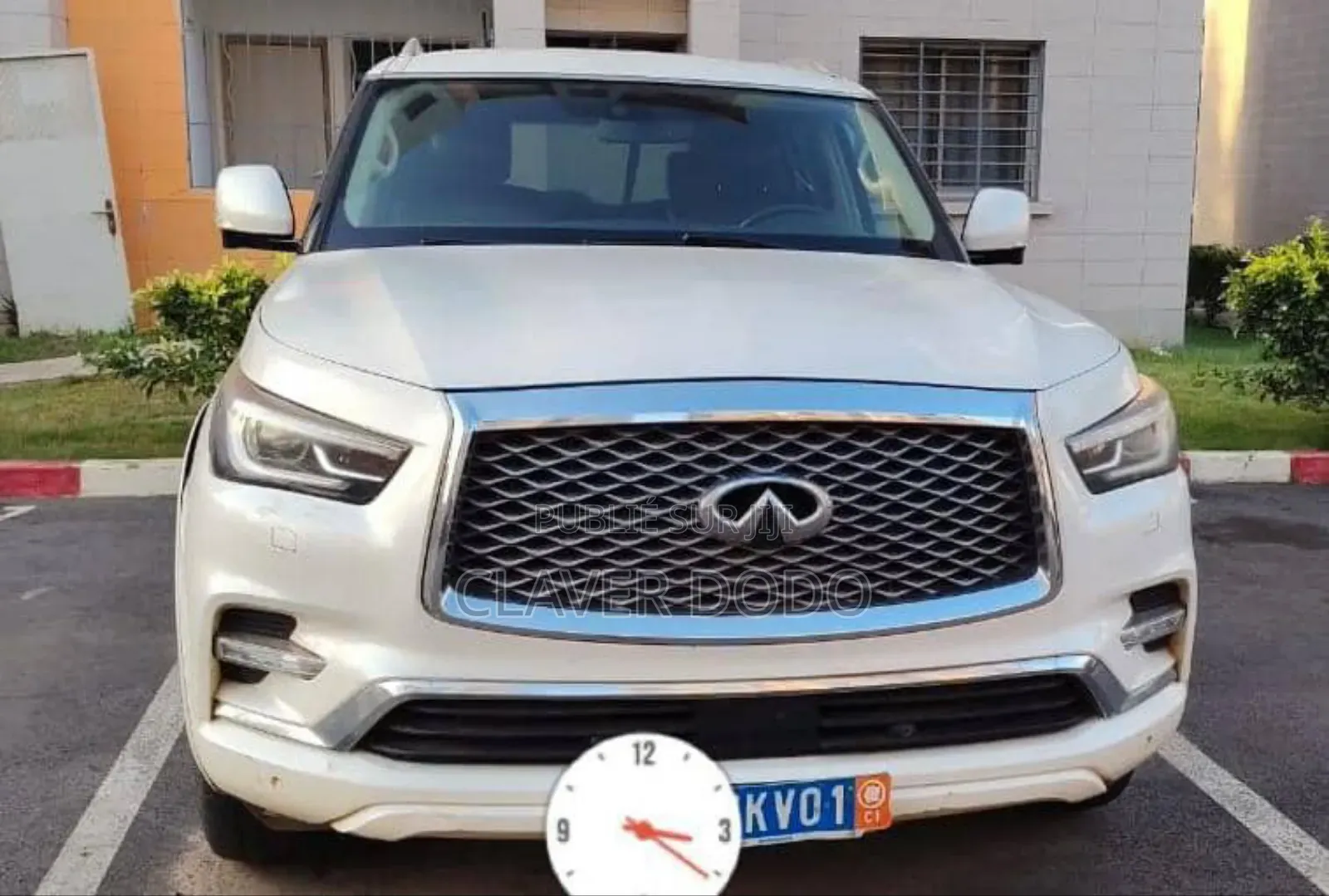 Infiniti QX80 2019 Blanc
