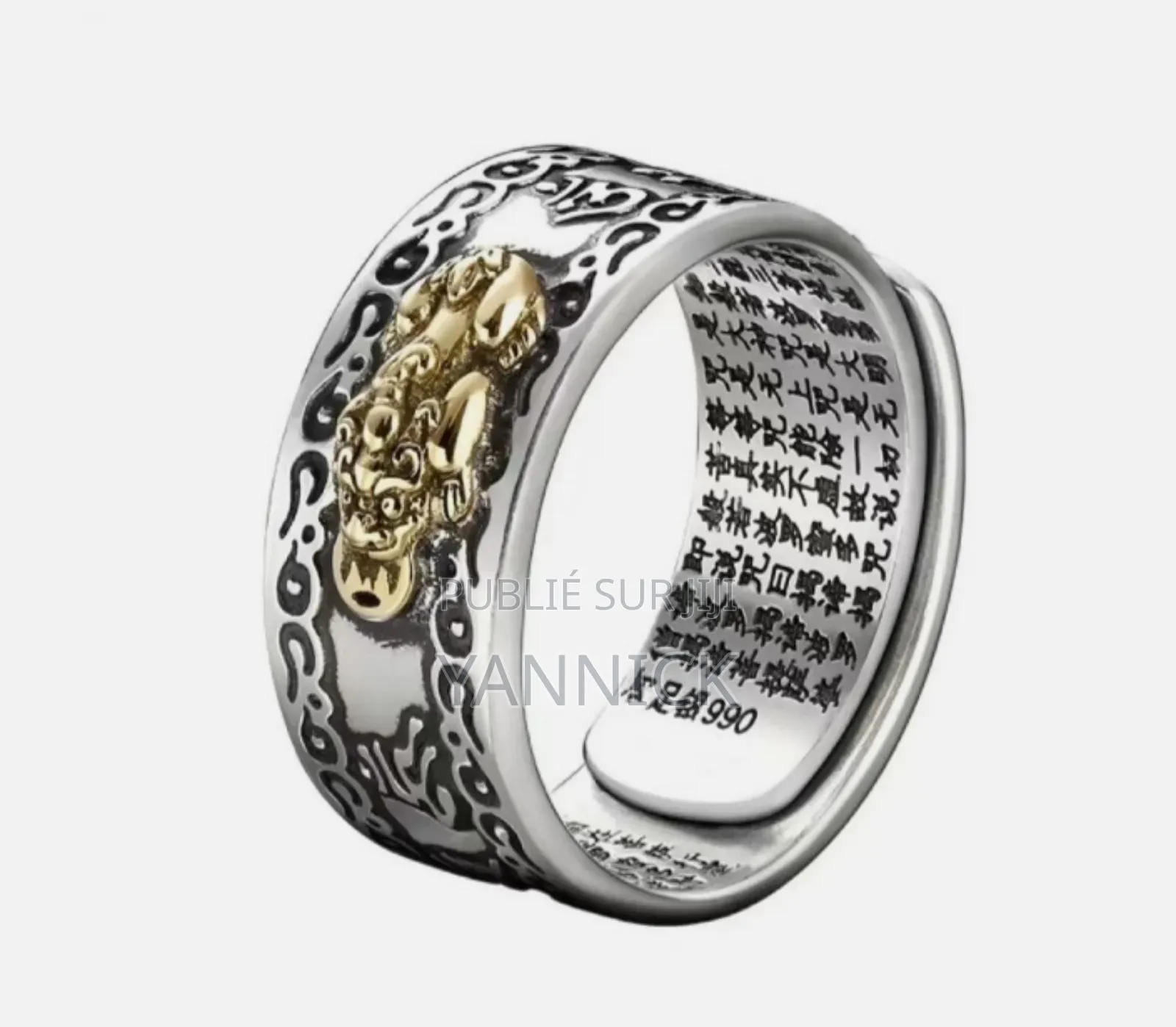 Bague Feng Shui, Attire La Chance Et La Fortune