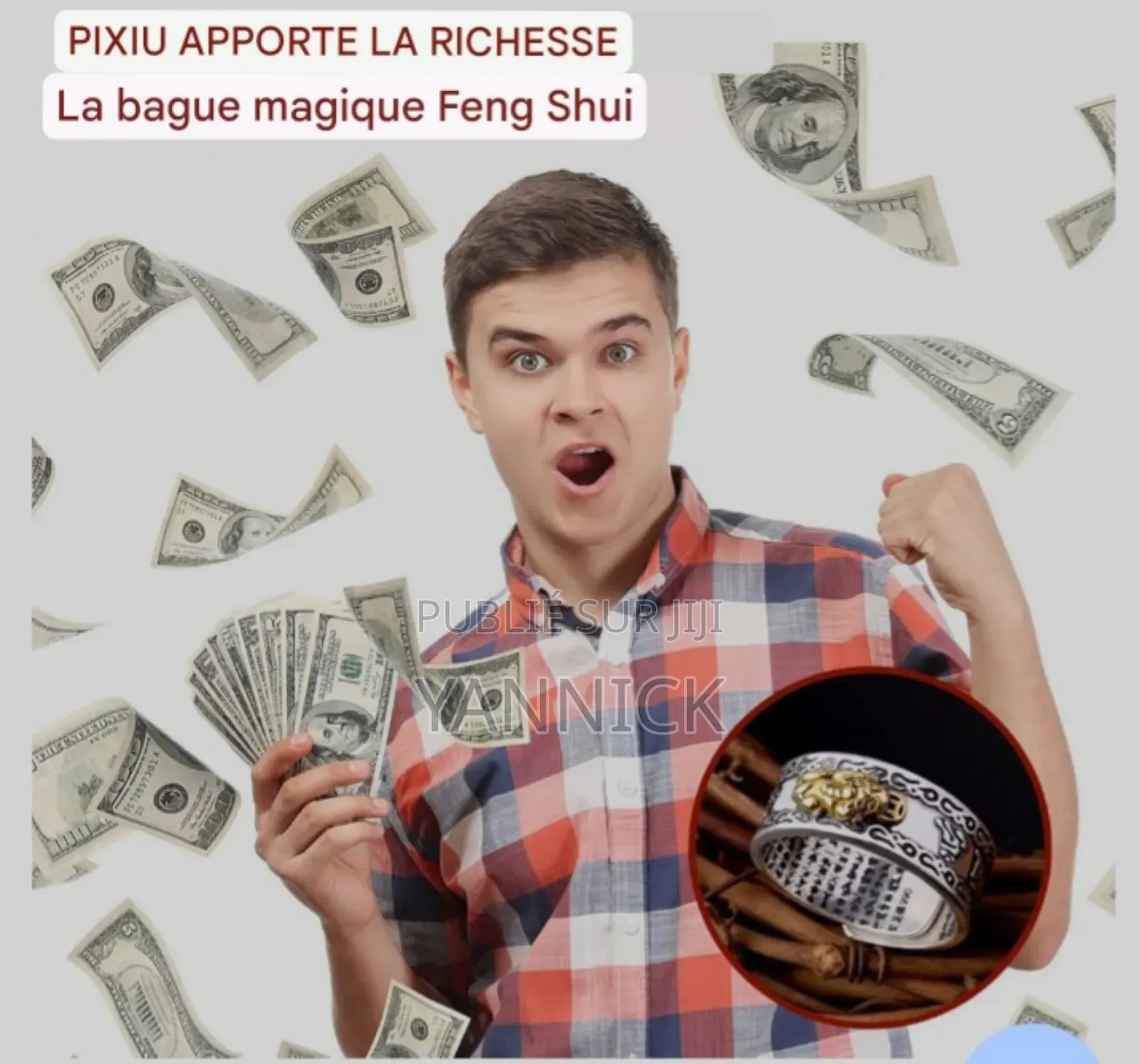 Bague Feng Shui, Attire La Chance Et La Fortune