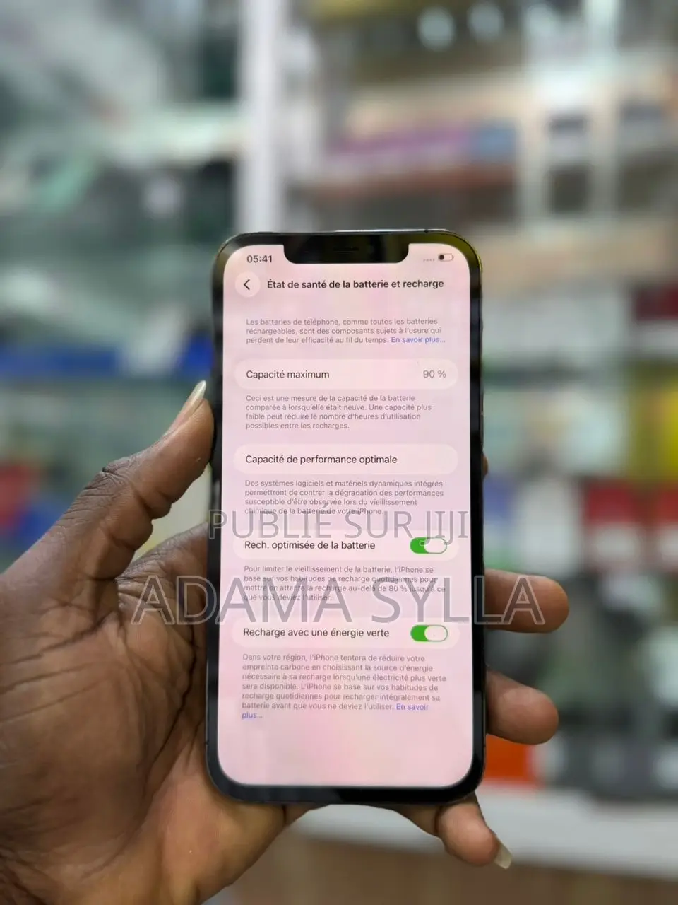 Apple iPhone 12 Pro Max 256 GB Noir