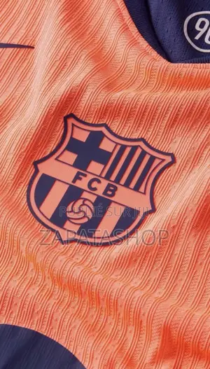 Maillot De Barcelone Orange