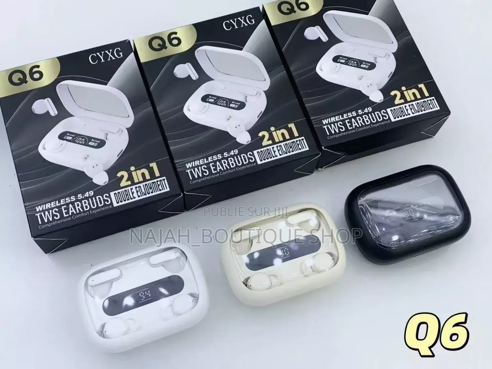 Écouteur Cyxg Q6 / 2en1