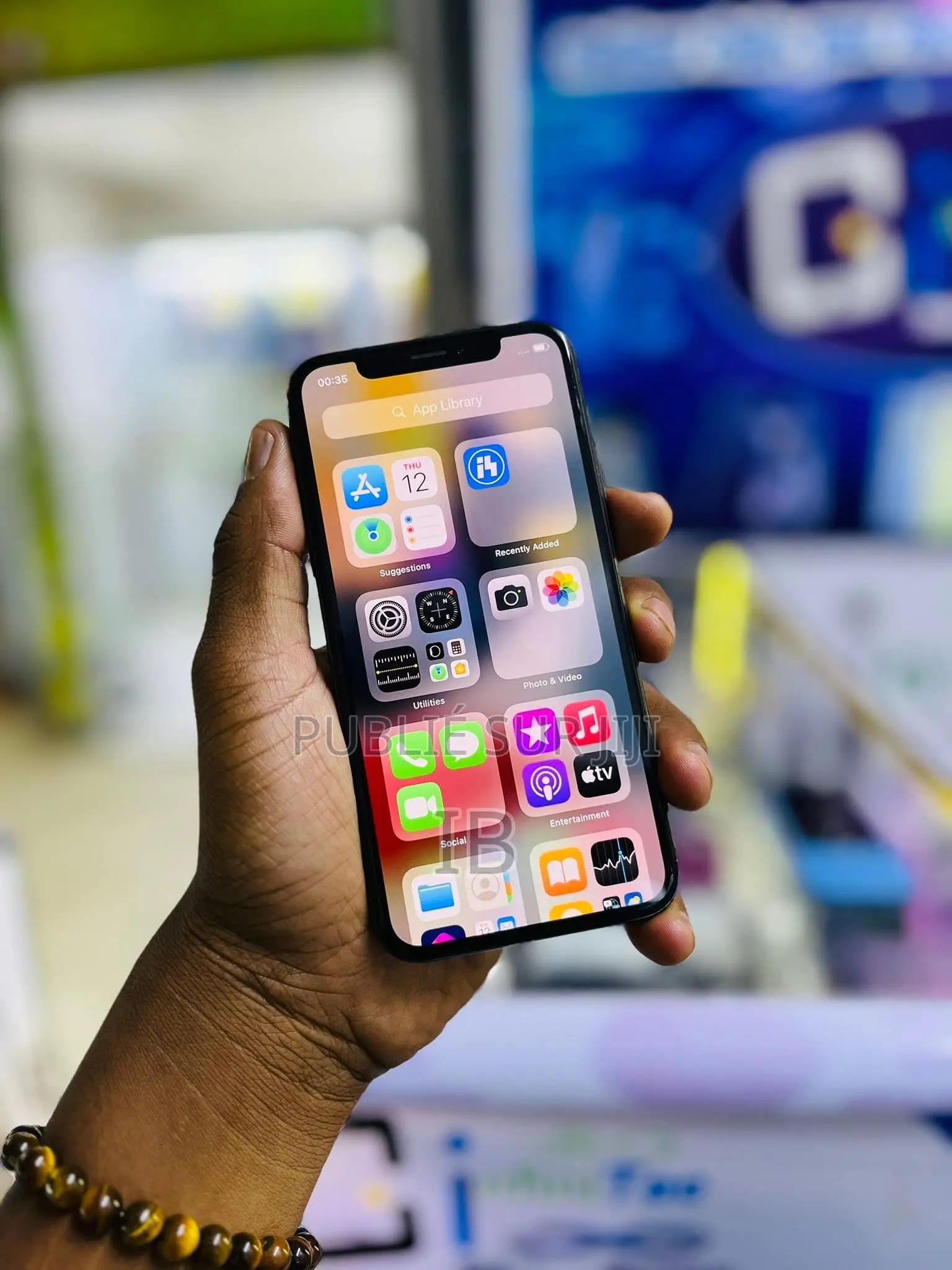 Nouveau Apple iPhone X 256 GB Noir