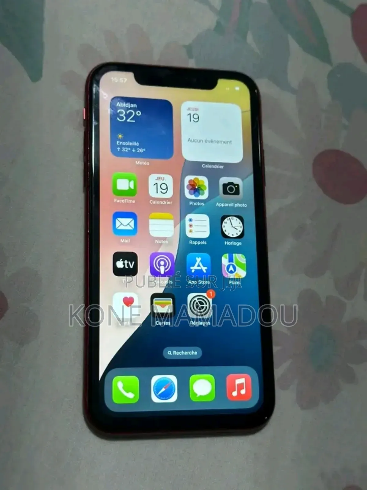 Nouveau Apple iPhone XR 64 GB Rouge