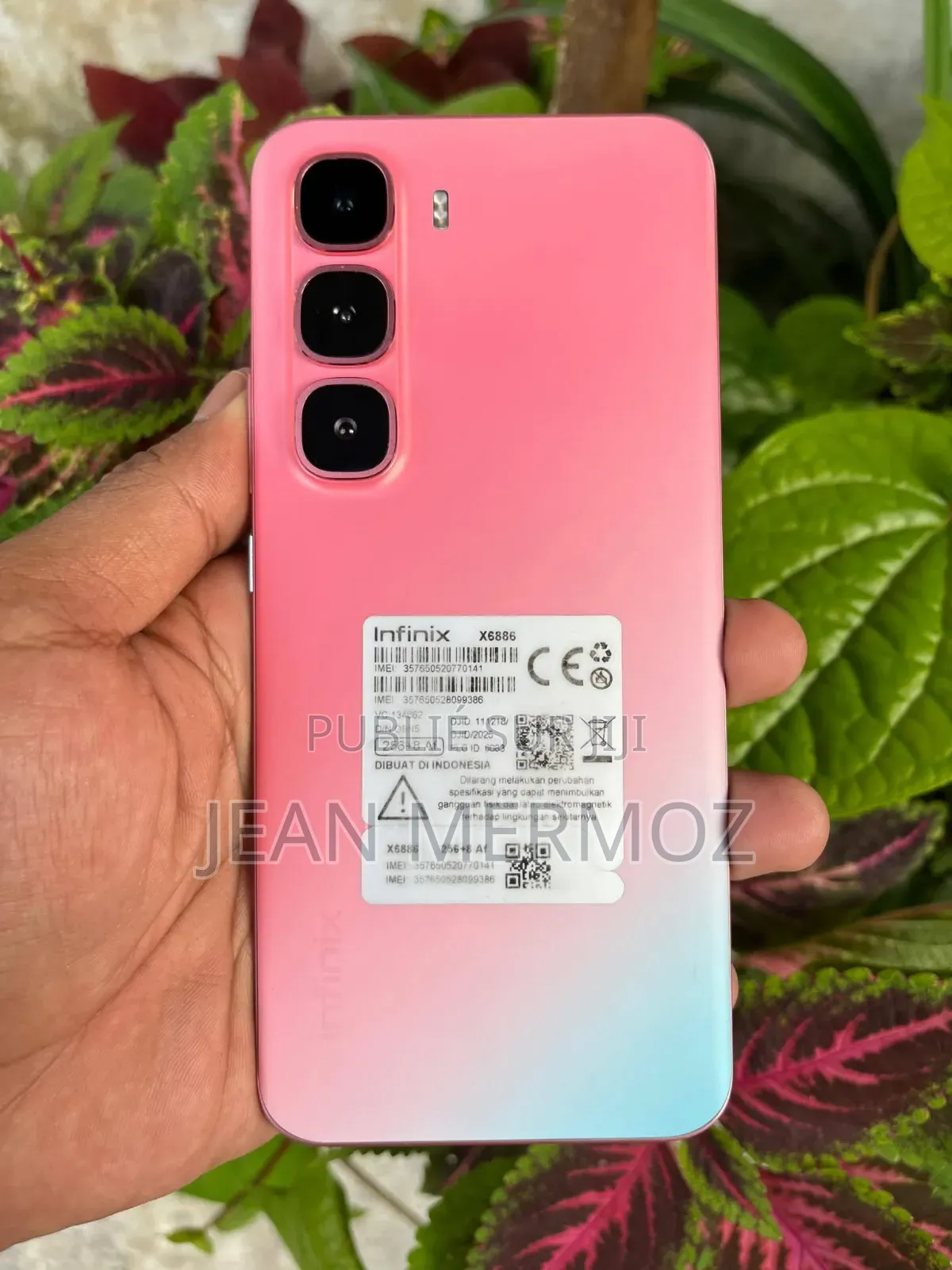Nouveau Infinix Hot 60 Pro+ 128 GB Rose