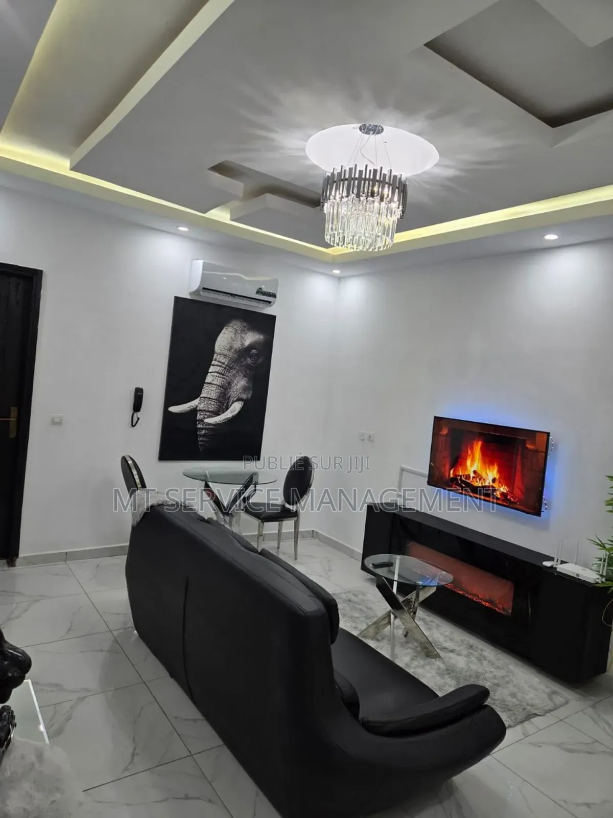 Meublé 1chbre Appartement dans Mt Services Location, Cocody à Louer