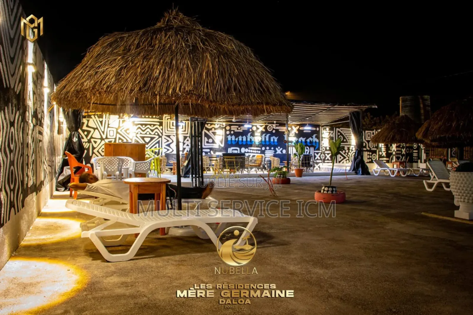 Meublé 20chbre Appartement-terrasse dans Ismaël Coulibaly, Daloa