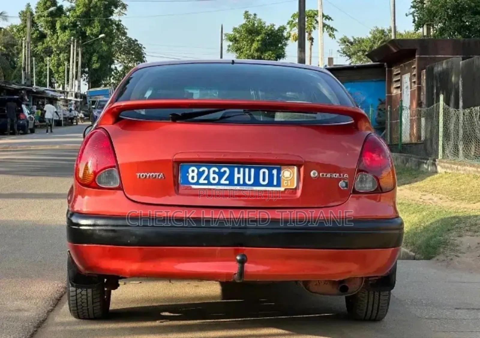 Toyota Corolla 2005 Rouge