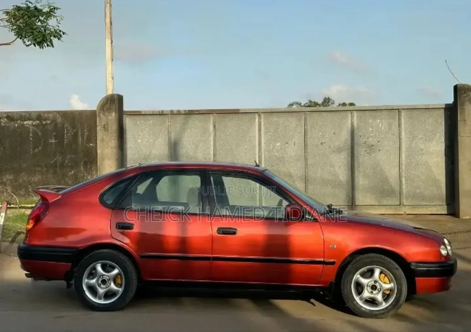 Toyota Corolla 2005 Rouge