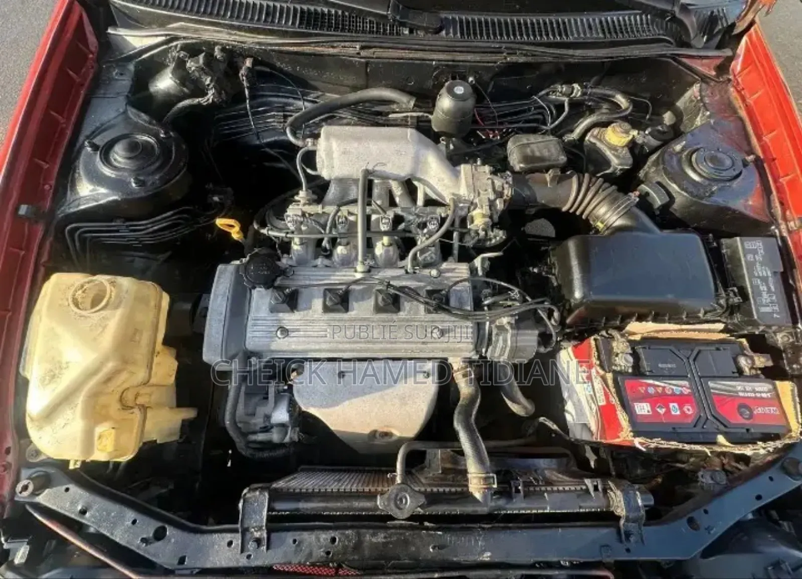 Toyota Corolla 2005 Rouge