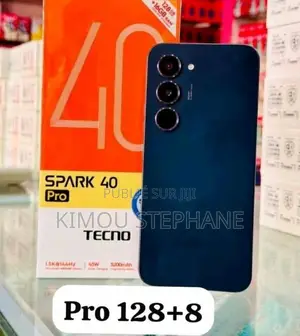 Tecno Spark 40 128 GB Noir