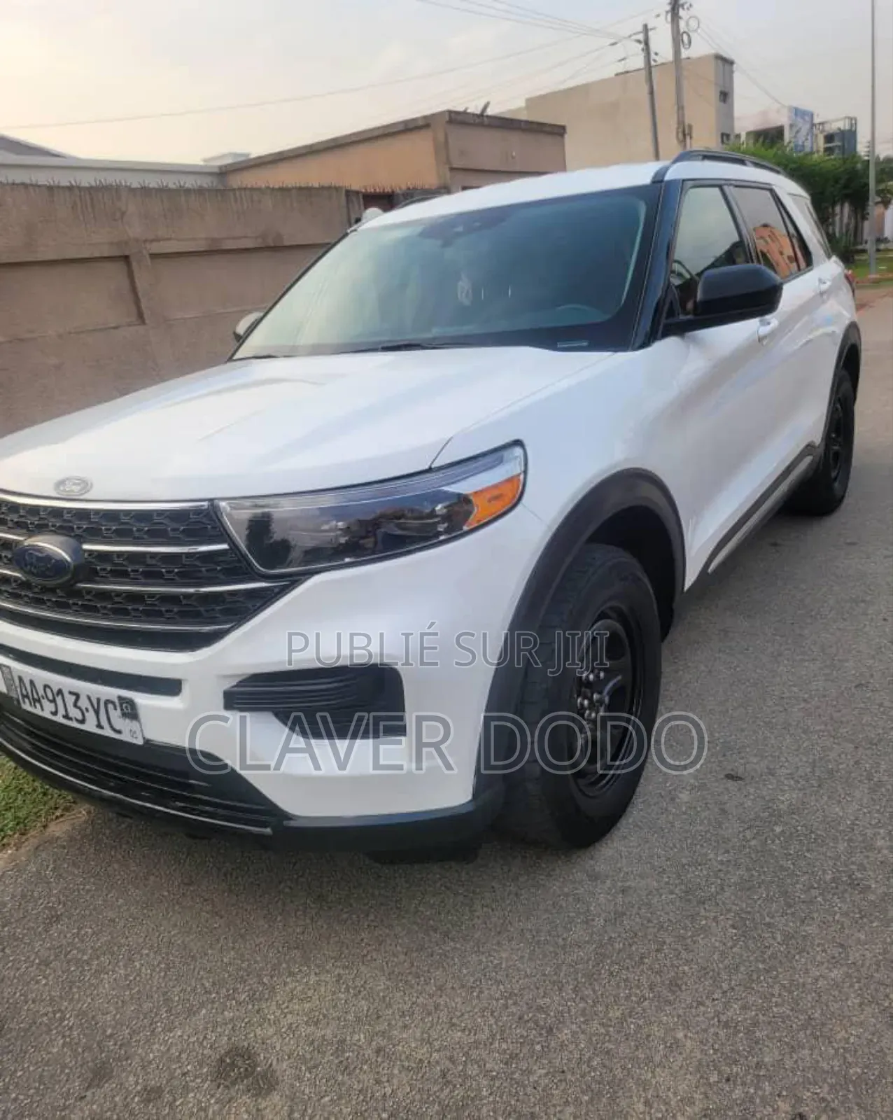 Ford Explorer 2021 Blanc