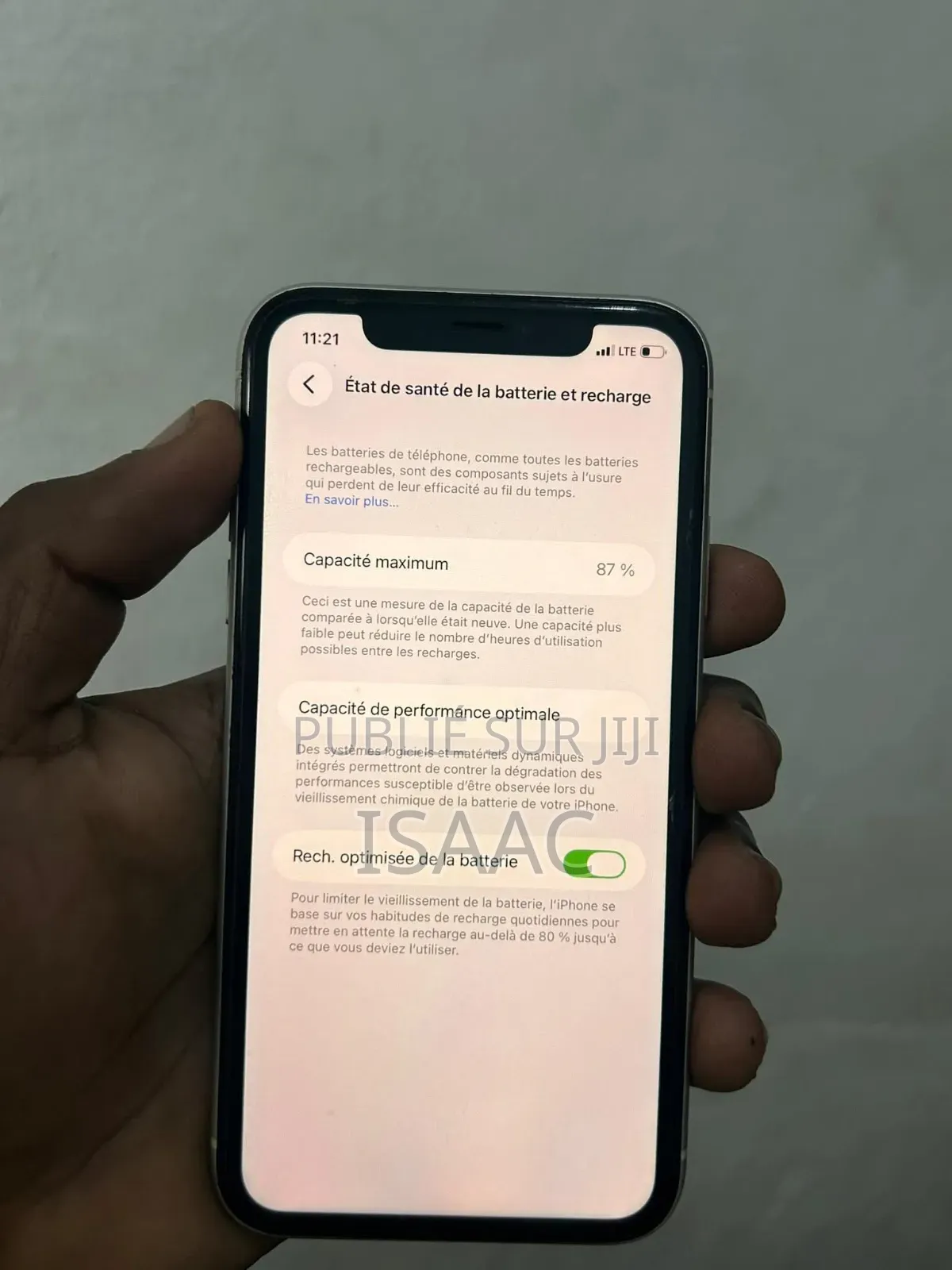 Apple iPhone 11 64 GB Blanc