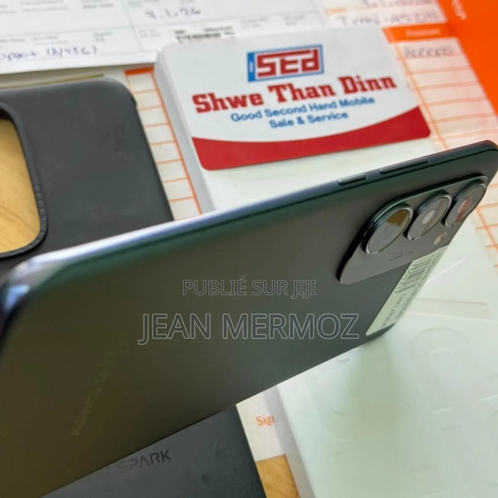 Nouveau Tecno Spark 40 Pro+ 256 GB Noir