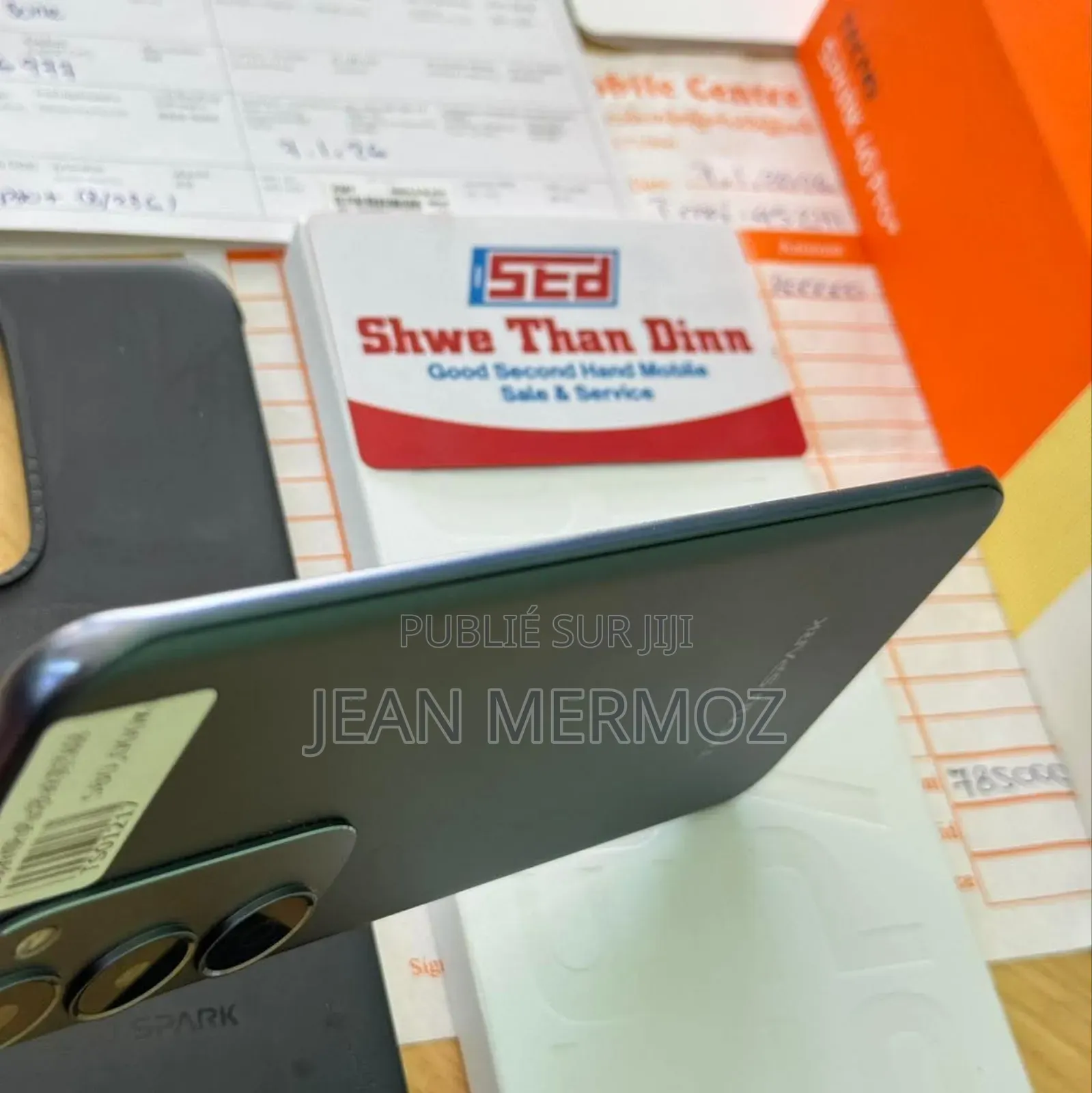 Nouveau Tecno Spark 40 Pro+ 256 GB Noir