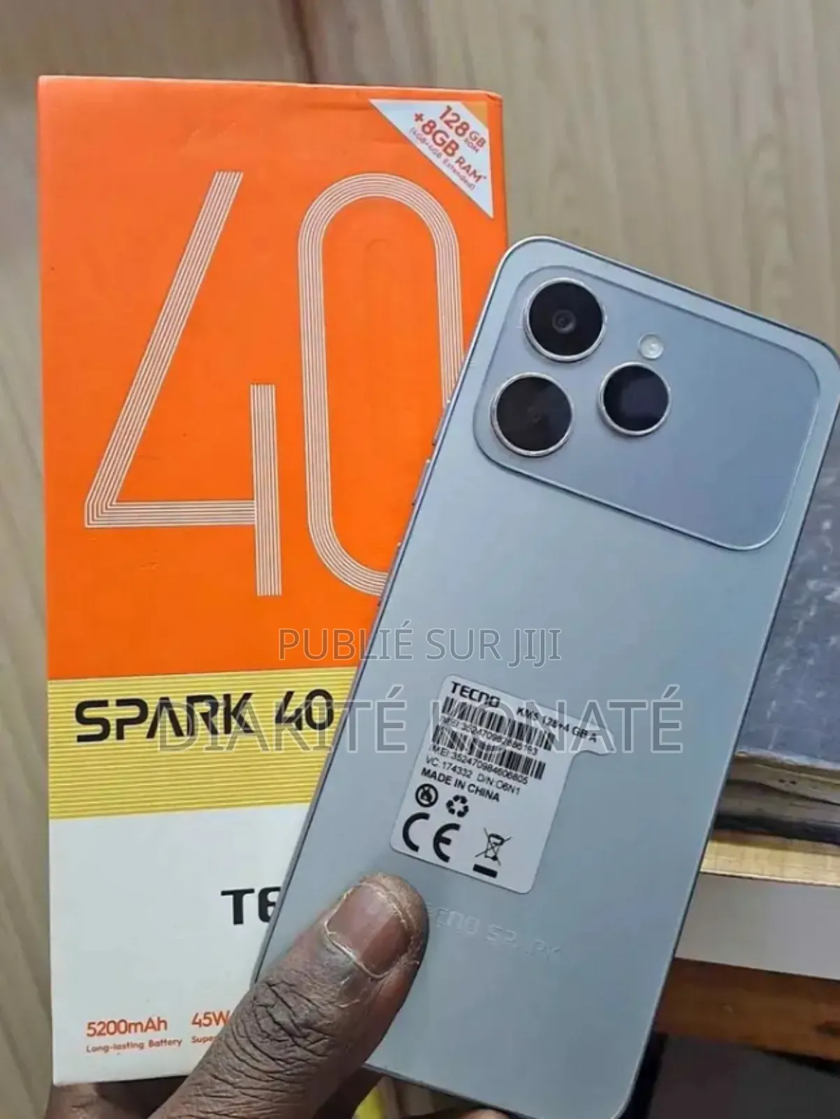 Nouveau Tecno Spark 40 128 GB Autre