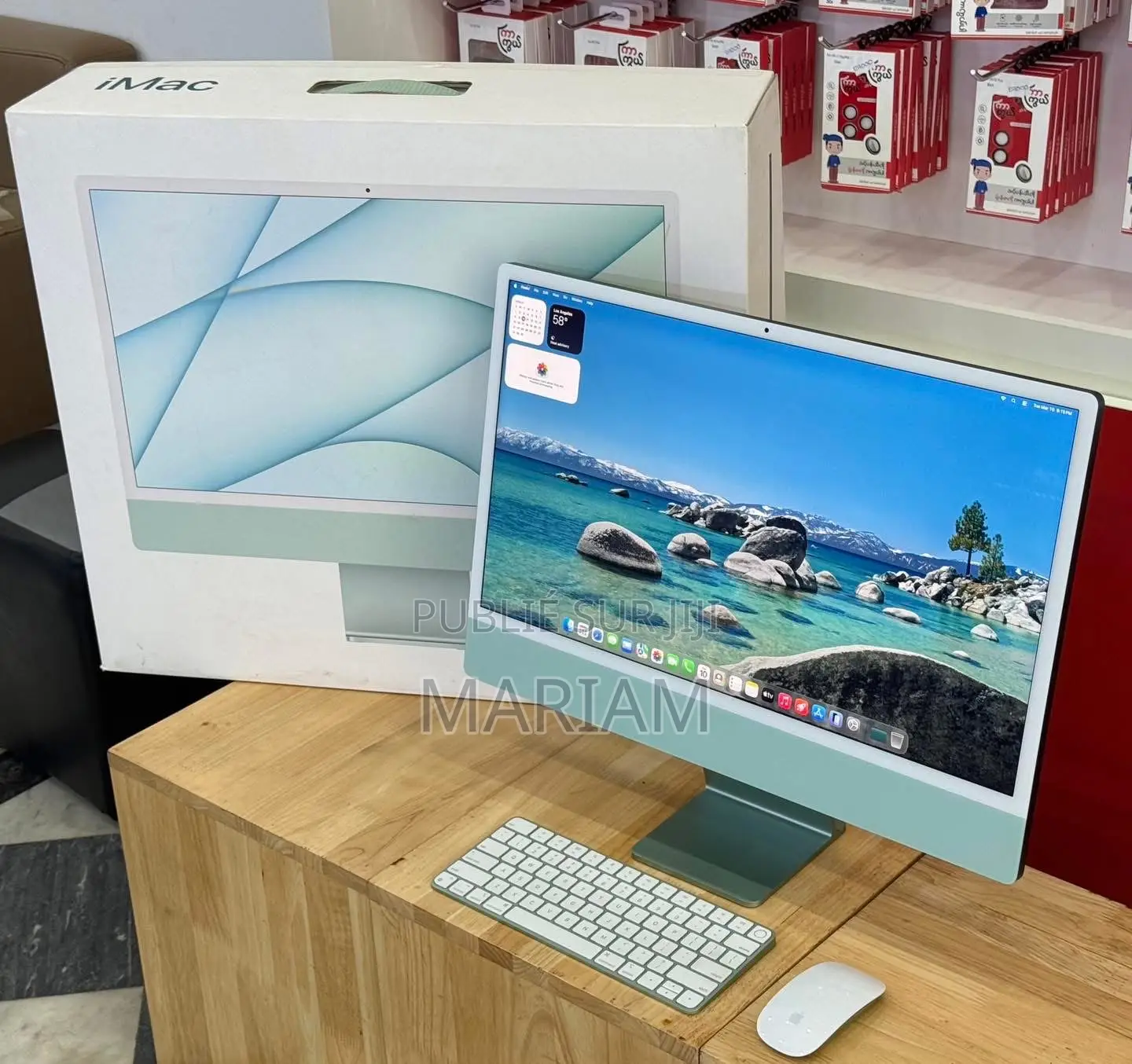 Nouveau Ordinateur de bureau Apple iMac M4 16GB Apple M4 SSD 1T