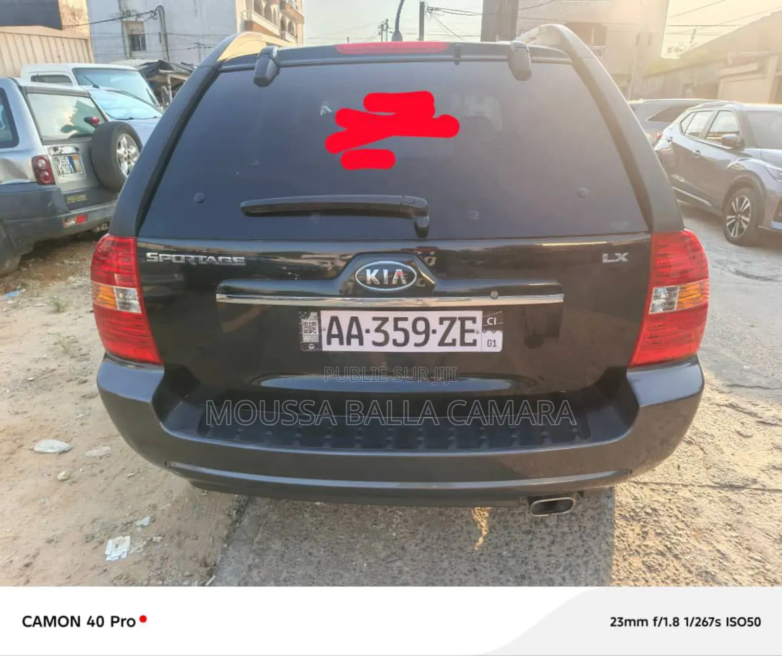 Kia Sportage 2006 Noir