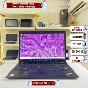Ordinateur portable Lenovo Thinkpad T490s 16GB Intel Core i7 SSD 256GB