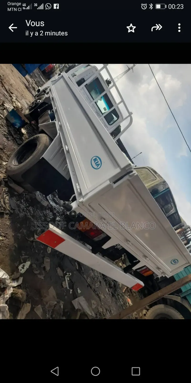 Mitsubishi Fuso Canter 2011 Blanc