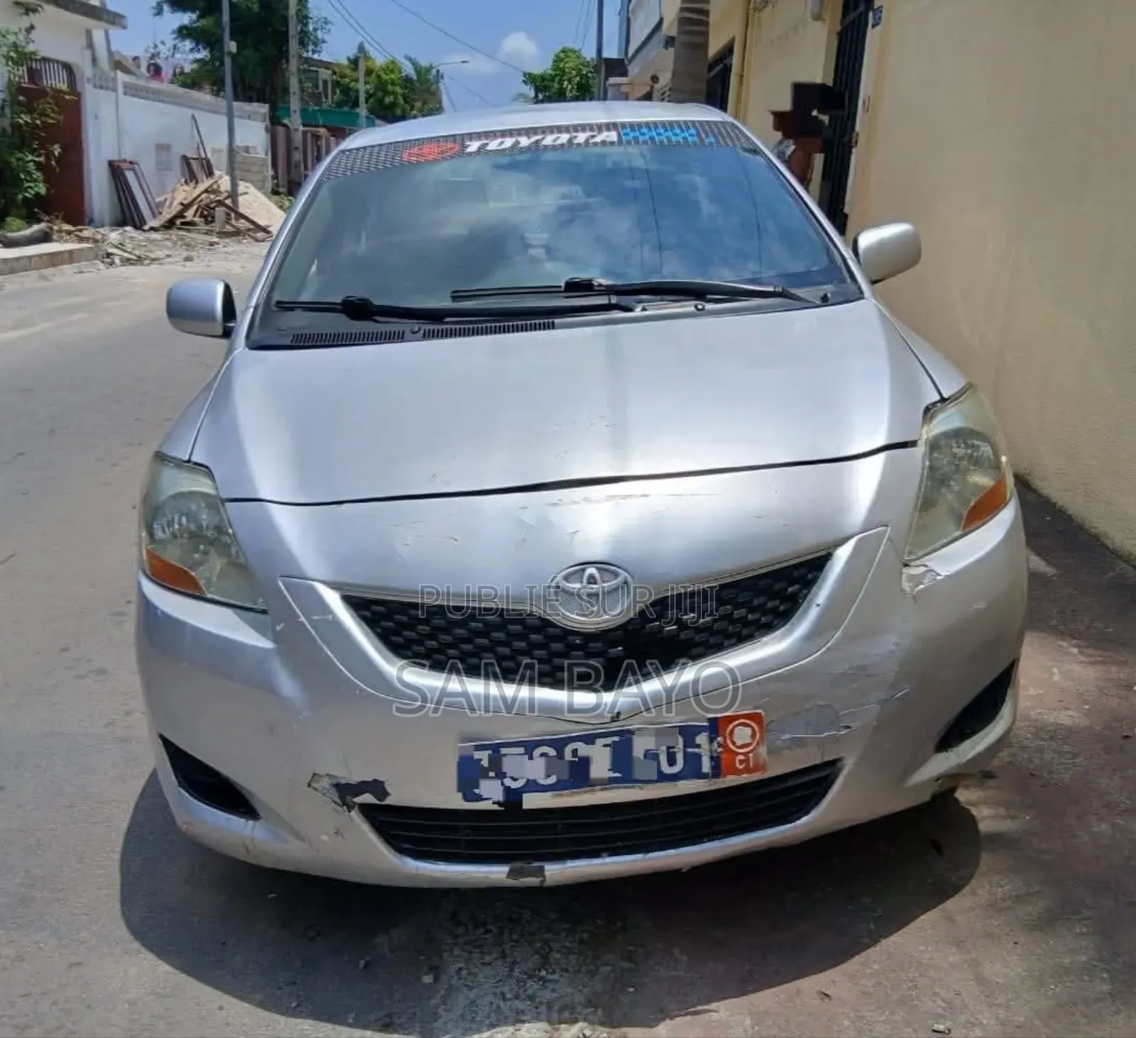 Toyota Yaris 2009 Gris