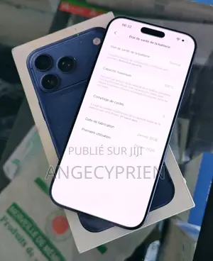 Nouveau Apple iPhone 17 Pro Max 256 GB Bleu