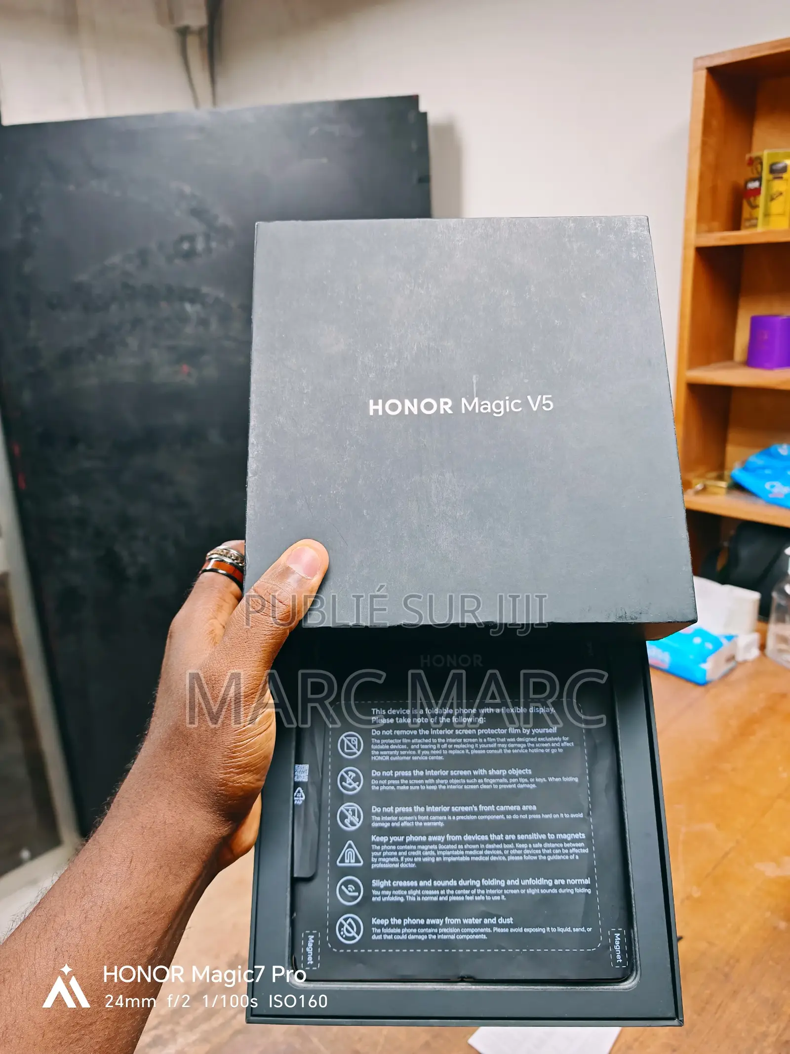 Nouveau Honor Magic V5 512 GB Or rose