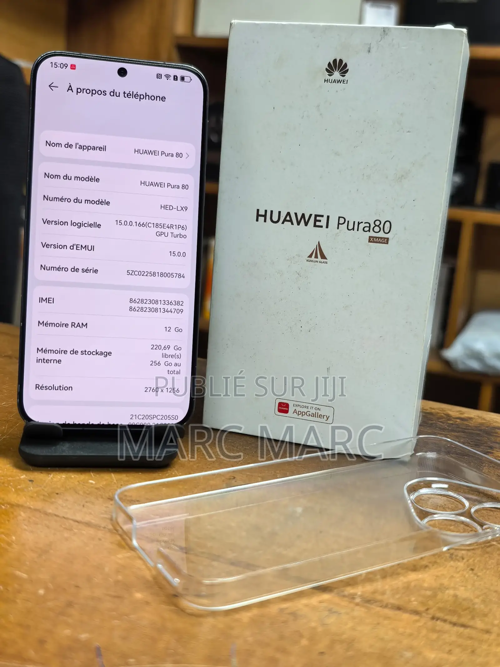 Huawei Pura 80 5G 256 GB Noir