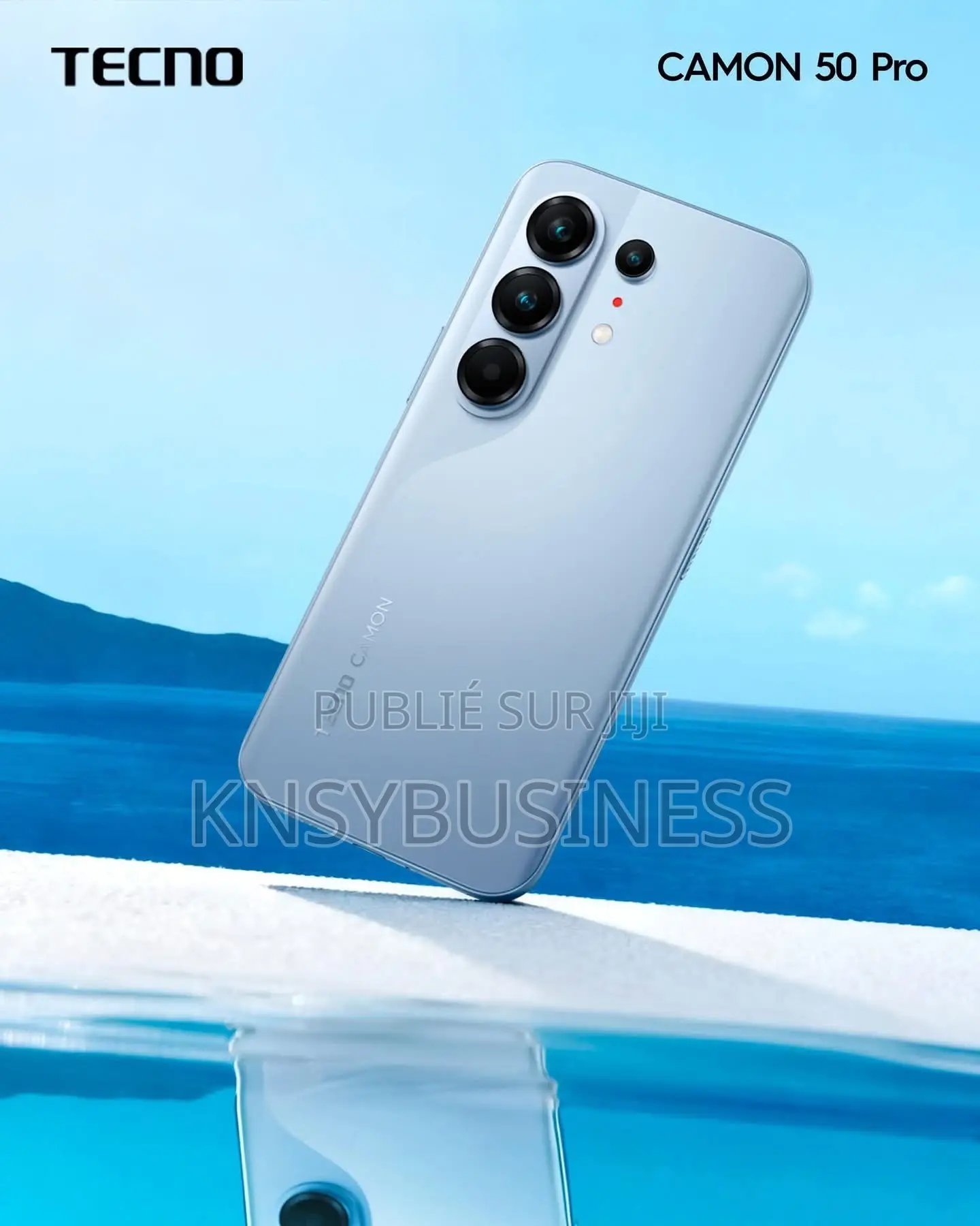 Nouveau Tecno Camon 50 Pro 256 GB Noir