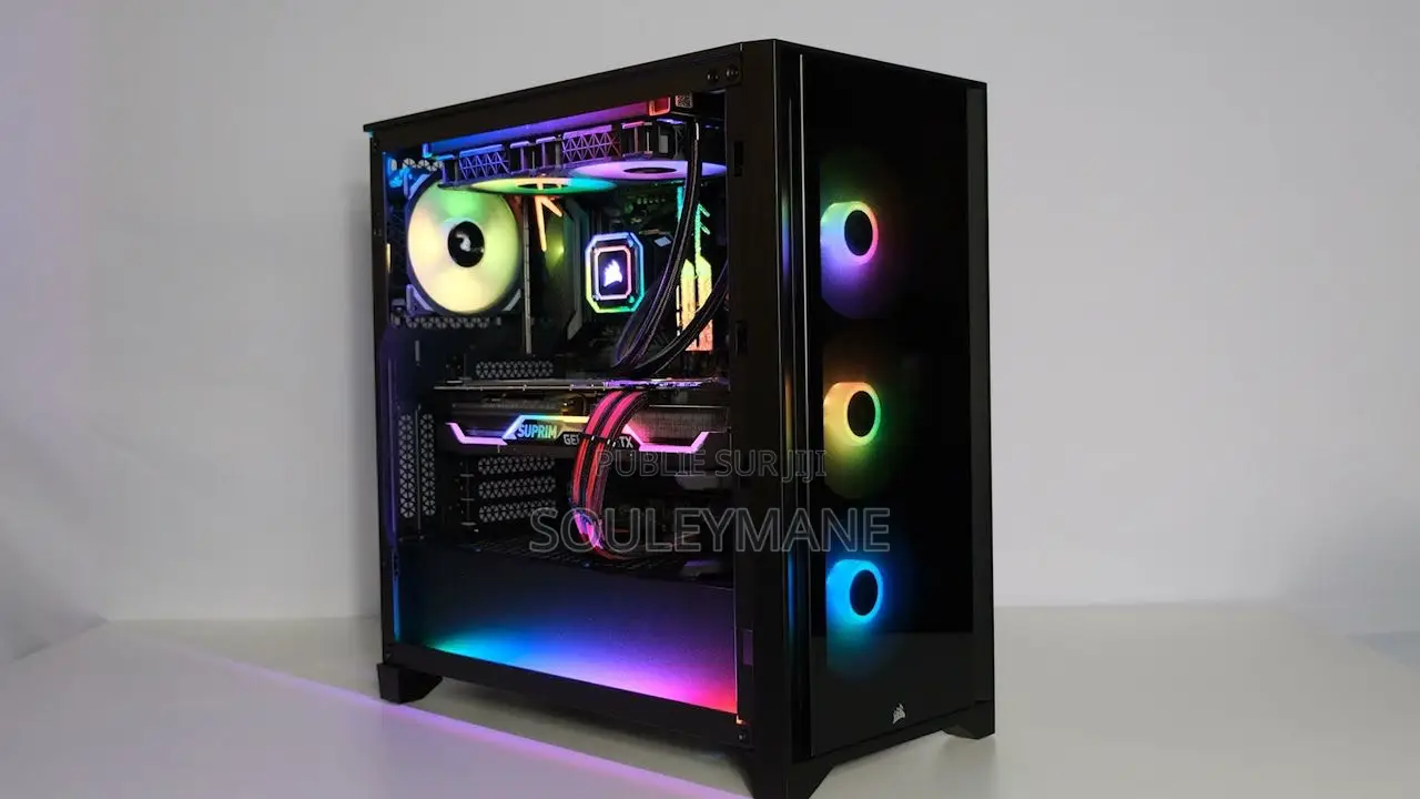 Nouveau Ordinateur de bureau MSI Pro 22E 4BW 32GB Intel Core i7 SSD 1T